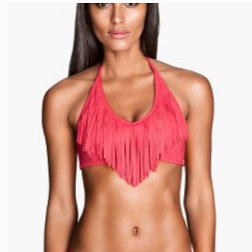 ✨ H&M fringe bikini top✨